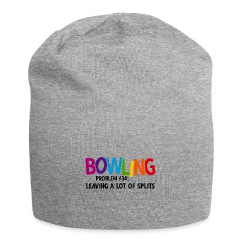 Bowling - Jersey-Beanie - Grau meliert - Vorne