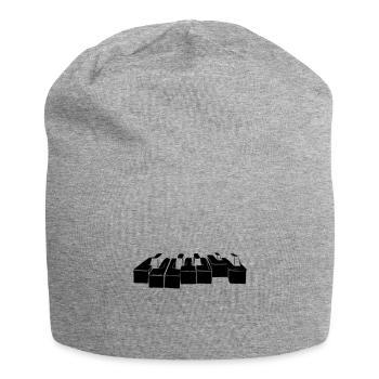 Piano - Bonnet en jersey - gris chiné - Devant