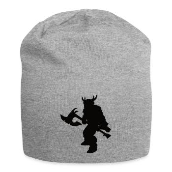Fantasy Barbarian Design for Roleplayers - Jersey Beanie - heather grey - Front