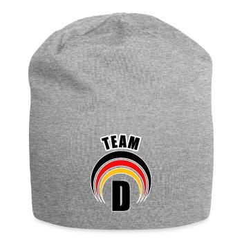 DL5 - Jersey-Beanie - Grau meliert - Vorne