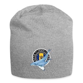 Barbados Humpback Whales - Jersey Beanie - heather grey - Front