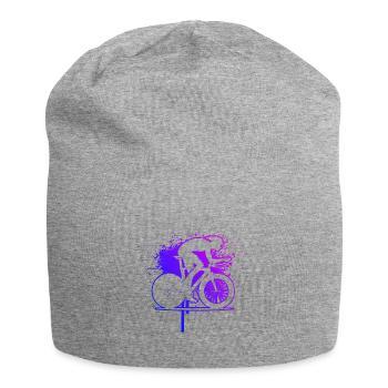 Vélo de route Vélo de route Vélo de route Vélo de route pour hommes - Bonnet en jersey - gris chiné - Devant