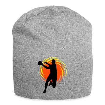 Eddy Handballer - Bonnet en jersey - gris chiné - Devant