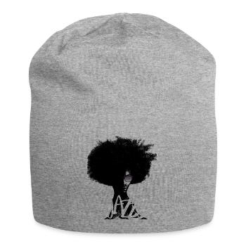 Jazz - Jersey-Beanie - Grau meliert - Vorne