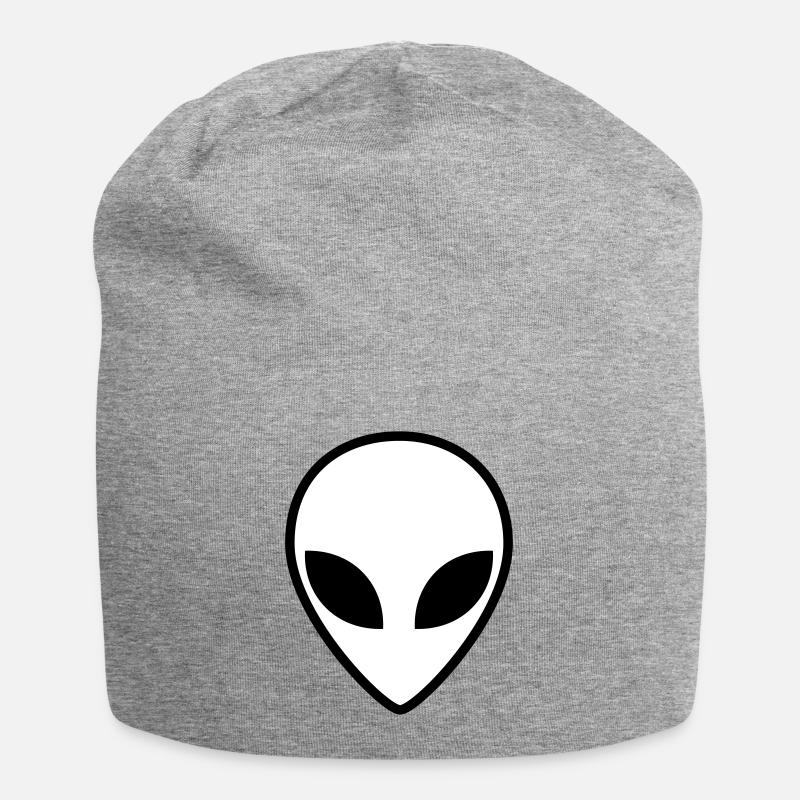 Alien - Jersey-Beanie - Grau meliert