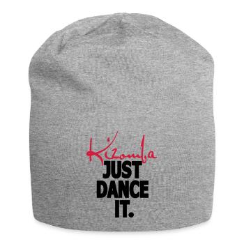 Kizomba. Just Dance It. - Chemise de danse Kizomba - Bonnet en jersey - gris chiné - Devant