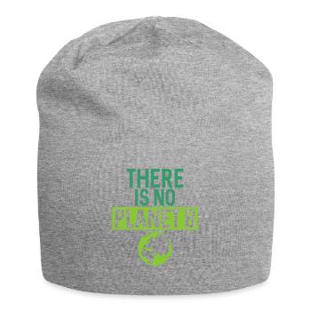 Il n'y a pas de Support Planet B Vert - Bonnet en jersey - gris chiné - Devant