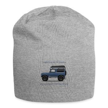 Illustratives Design meines Autos 4x4 Offroad - Jersey-Beanie - Grau meliert - Vorne