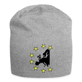 europa - Jersey-Beanie - Grau meliert - Vorne