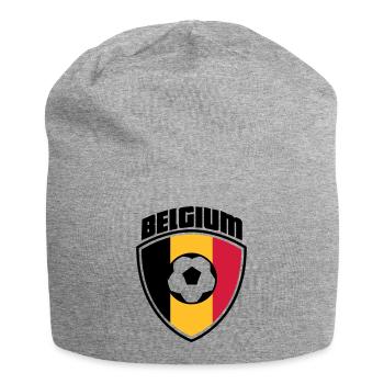 Belgique - Bonnet en jersey - gris chiné - Devant