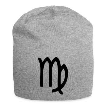 sternzeichen leer - Jersey-Beanie - Grau meliert - Vorne