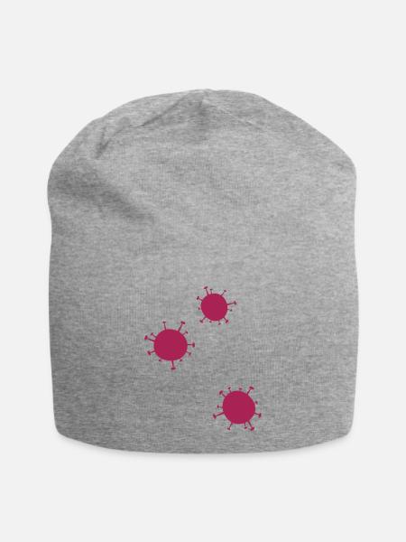 Viren Little Virus - Jersey-Beanie - Grau meliert