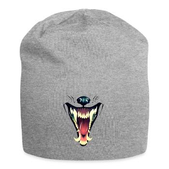WereWHAT ?! - Jersey Beanie - heather grey - Front