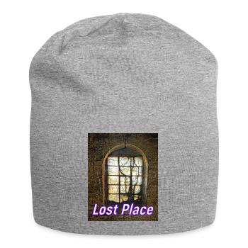 Das Fenster zum Hof - Jersey-Beanie - Grau meliert - Vorne