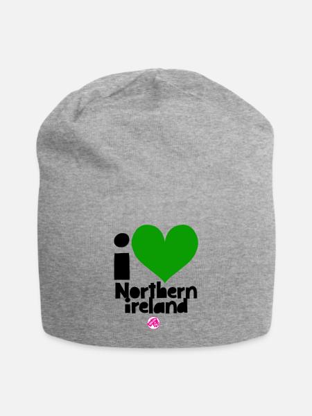 Northern Ireland - Jersey Beanie - heather grey