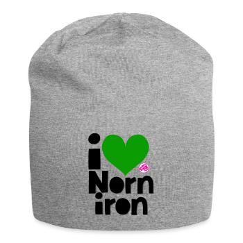 I love Northern Irelanf - Jersey Beanie - heather grey - Front