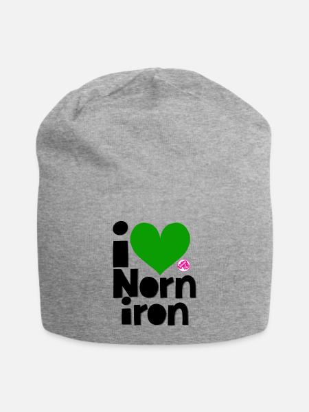I love Northern Irelanf - Jersey Beanie - heather grey