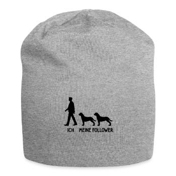 Ich Meine Follower Rottweiler Hunde Züchter Hund - Jersey-Beanie - Grau meliert - Vorne