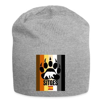 Semaine de l’ours de Sitges - Bonnet en jersey - gris chiné - Devant