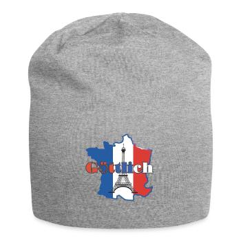 Göttlich Frankreich Oldtimer D S Auto die Göttin - Jersey-Beanie - Grau meliert - Vorne