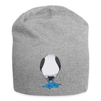 Booby Bird Drôle de costume d’Halloween - Bonnet en jersey - gris chiné - Devant