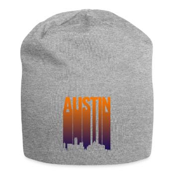 Austin Skyline Gradient - Jersey-Beanie - Grau meliert - Vorne