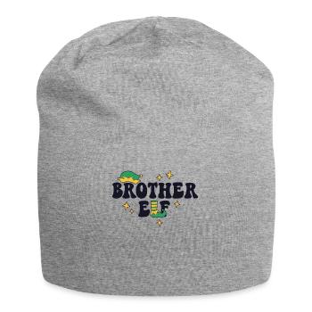 Bruder Elf Passende Familie Weihnachtsgruppe Weihnachten - Jersey-Beanie - Grau meliert - Vorne