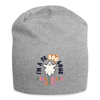 Faboolous Immobilienmakler Halloween Retro - Jersey-Beanie - Grau meliert - Vorne