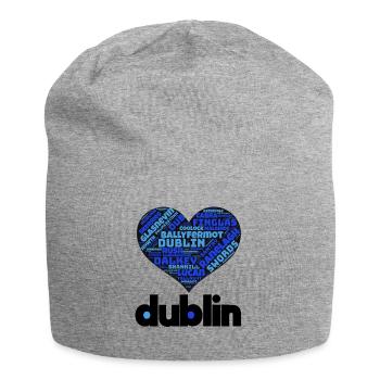 Dublin - Bonnet en jersey - gris chiné - Devant