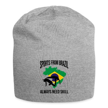 Capoeira pour arts martiaux mixtes et kickboxing - Bonnet en jersey - gris chiné - Devant