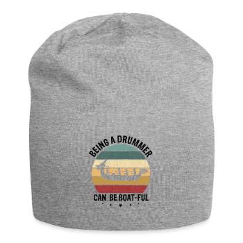 Dragon Boat Trainer and Dragon Boat - Jersey Beanie - heather grey - Front
