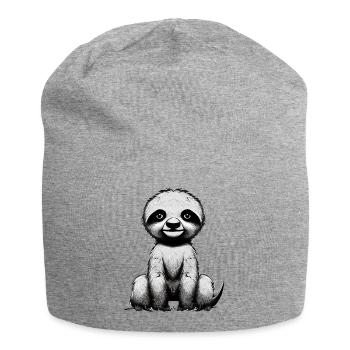 Sloth Fatigue Sloths Sloth Drawing - Jersey Beanie - heather grey - Front