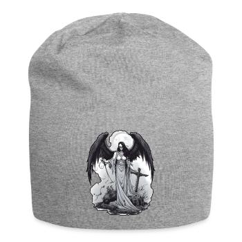 Dark Angel - Jersey Beanie - heather grey - Front