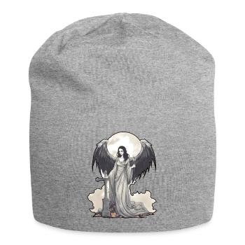 Dark Angel - Jersey Beanie - heather grey - Front