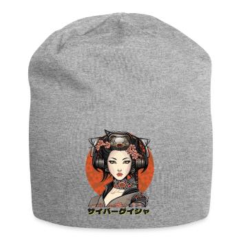 Cyber Geisha 2 - Bonnet en jersey - gris chiné - Devant