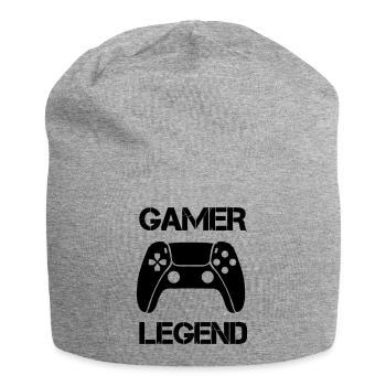 Gamer Legend - Jersey Beanie - heather grey - Front