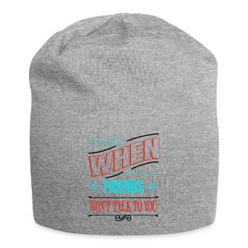 Quote Editor Funny Quote Costume Blogging Books - Jersey Beanie - heather grey - Front
