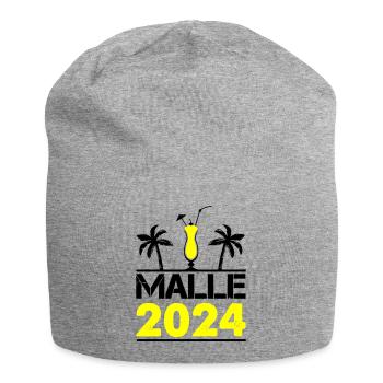malle 2024 - Jersey-Beanie - Grau meliert - Vorne