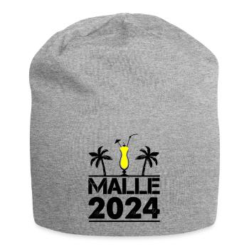 malle 2024 - Jersey-Beanie - Grau meliert - Vorne