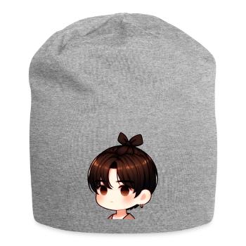 Coole Jungs - Jersey-Beanie - Grau meliert - Vorne