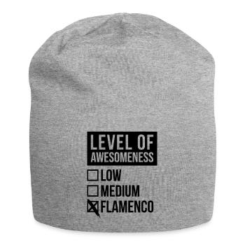 Flamenco Flamenco Flamenco - Jersey Beanie - heather grey - Front