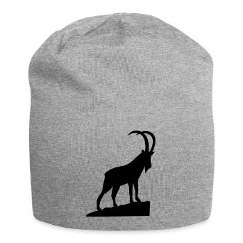 Capricorne - Bonnet en jersey - gris chiné - Devant