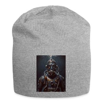Plongeur Dystopique - Bonnet en jersey - gris chiné - Devant