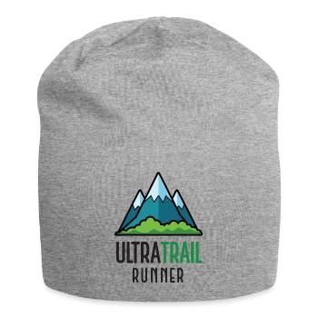 Coureur d’ultra-trail - Bonnet en jersey - gris chiné - Devant
