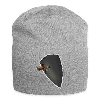 Le petit massage de Cupidon - Bonnet en jersey - gris chiné - Devant