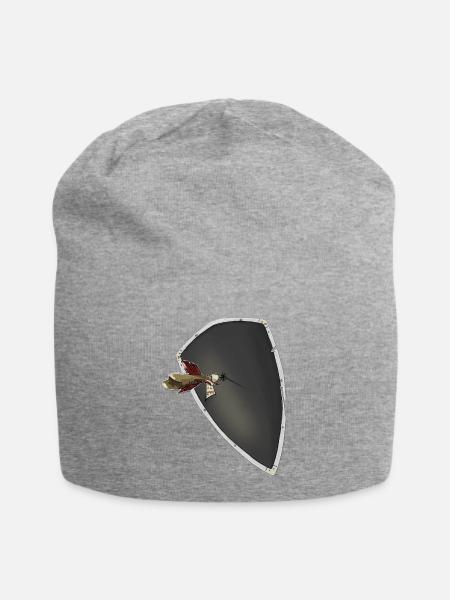 Amors short massage - Jersey-Beanie - Grau meliert