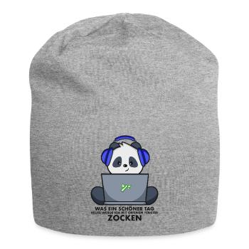 Gambling Panda - Gamer Teen - Bonnet en jersey - gris chiné - Devant