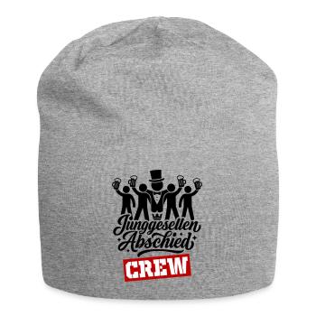 Junggesellen Abschied Crew Jga Lustig - Jersey-Beanie - Grau meliert - Vorne