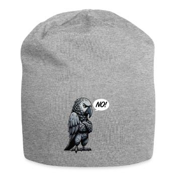 No African Grey Parrot Parrot Owner Parrots - Jersey Beanie - heather grey - Front
