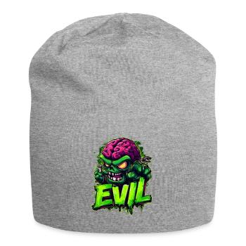 Evil - Jersey Beanie - heather grey - Front